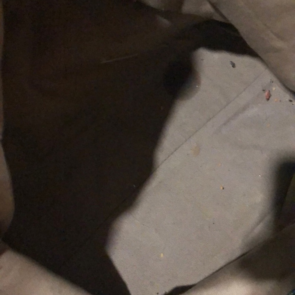 Eddie Bauer green and brown tote - Picture 6 of 6